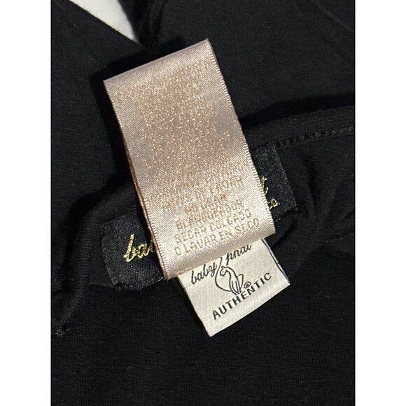 Baby Phat Dress Black Y2K Short Sleeve Top Gold Waist Medallion Pattern Large - Picture 6 of 6